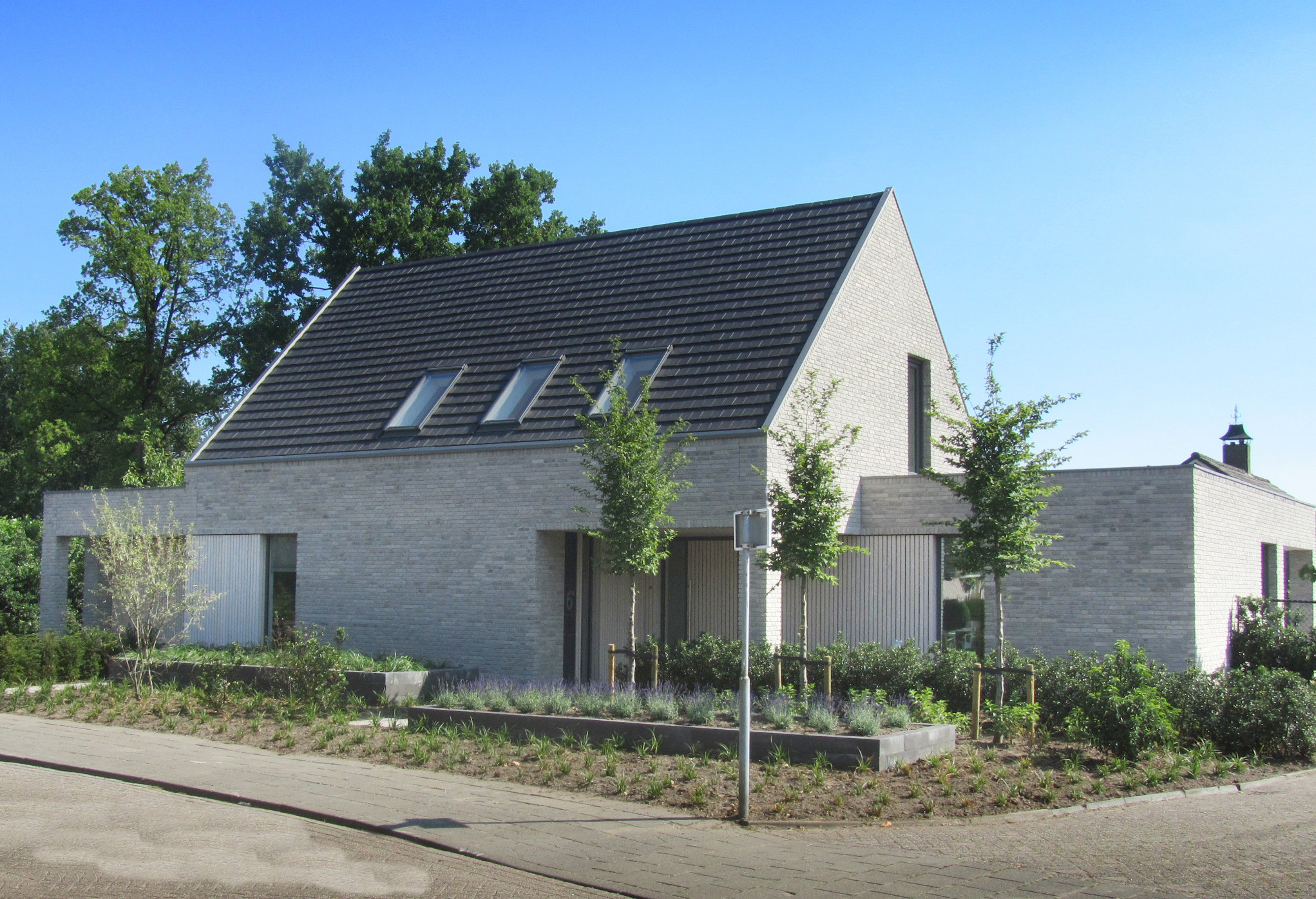 Moderne Woning In Grijze Baksteen - Arend Groenewegen Architect BNA