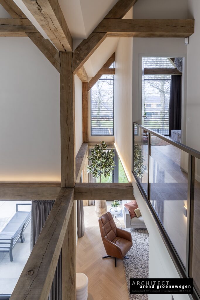 Woning dubbele rieten kap Arend groenewegen architect4