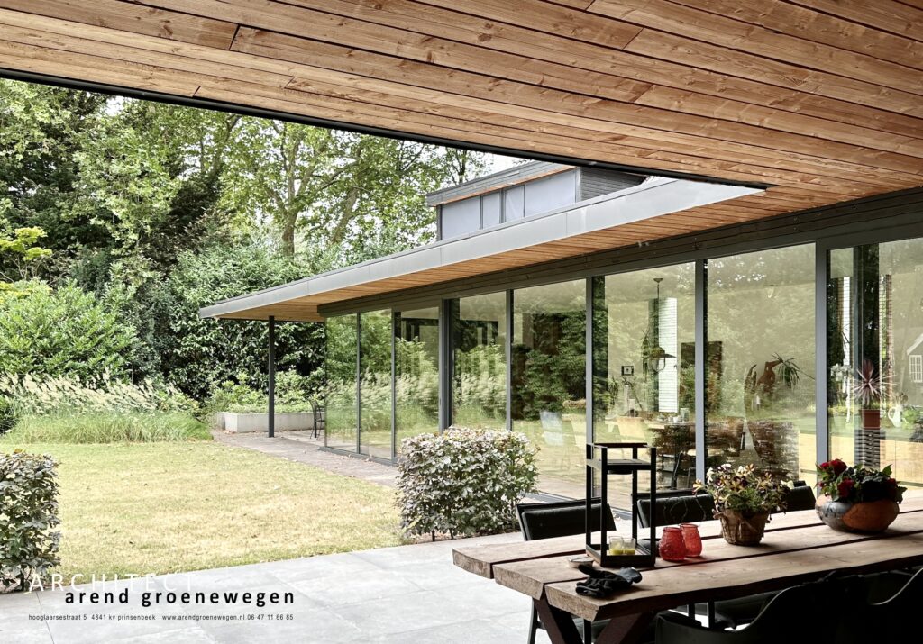 Glazen aanbouw – Arend groenewegen architect8