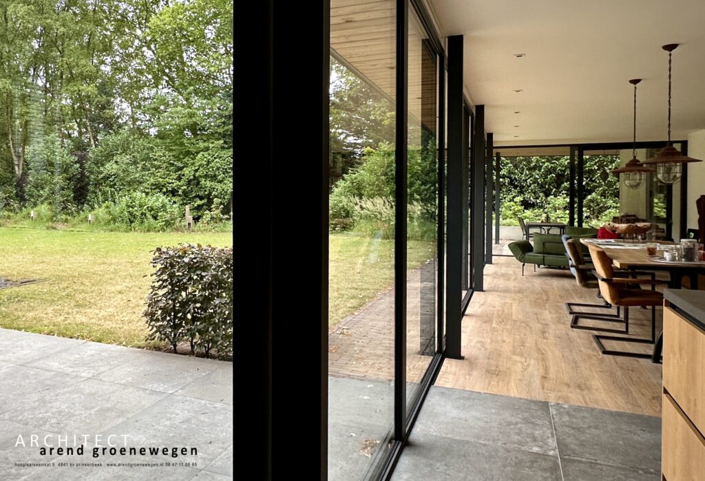 Glazen aanbouw – Arend groenewegen architect9